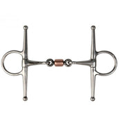 Metalab Knebeltrense Doppelt Gebrochen 11mm Roller Metalab Knebeltrense Doppelt Gebrochen 11mm Roller