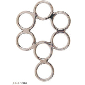 F.R.A. Hackamore Set Rose Set Edelstahl F.R.A. Hackamore Set Rose Set Edelstahl