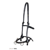 F.R.A. Kapzaum Keto Leder Schwarz F.R.A. Kapzaum Keto Leder Schwarz