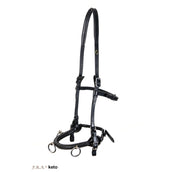 F.R.A. Kapzaum Keto Leder Schwarz F.R.A. Kapzaum Keto Leder Schwarz