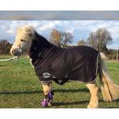 HB Harry & Hector Fleecedecke met Hals Schwarz HB Harry & Hector Fleecedecke met Hals Schwarz