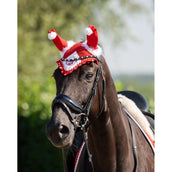 HB Fliegenhaube Christmas Christmas Red Glitter HB Fliegenhaube Christmas Christmas Red Glitter