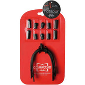 Compositi Knopfsporen Hotspur Schwarz Compositi Knopfsporen Hotspur Schwarz