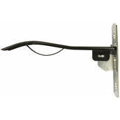 HKM Sattelhalter aus Metall, klappbar Schwarz HKM Sattelhalter aus Metall, klappbar Schwarz