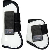 HKM Sehnenschutz Genua Set Weiß/Schwarz HKM Sehnenschutz Genua Set Weiß/Schwarz