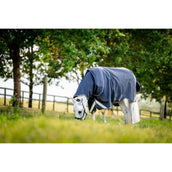 Rambo Turnout 1680D Plus 100g Marineblau/Gewittergrau/Silber Rambo Turnout 1680D Plus 100g Marineblau/Gewittergrau/Silber