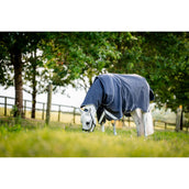 Rambo Turnout 1680D Plus 100g Marineblau/Gewittergrau/Silber Rambo Turnout 1680D Plus 100g Marineblau/Gewittergrau/Silber