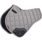 LeMieux Schabracke Carbon Mesh Air Half Square CC Grau LeMieux Schabracke Carbon Mesh Air Half Square CC Grau