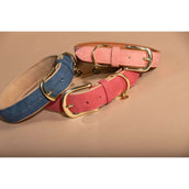 Kentucky HundeKragen Soft Vegan Leather Navy/Beige Kentucky HundeKragen Soft Vegan Leather Navy/Beige