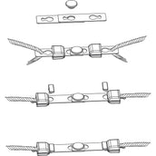AKO Seilverbinder Litzclip AKO Seilverbinder Litzclip