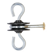 Ako Torgriffisolator Nirosta 2 Einlegehaken Schwarz Ako Torgriffisolator Nirosta 2 Einlegehaken Schwarz