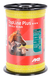 Ako Weidezaunband TopLine Plus TriCond Gelb Ako Weidezaunband TopLine Plus TriCond Gelb