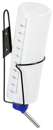 Kerbl Trinkflasche mit Halter aus Metall Kerbl Trinkflasche mit Halter aus Metall