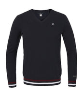 Kingsland Shirt Classic Knitted V-Neck Herren Navy Kingsland Shirt Classic Knitted V-Neck Herren Navy