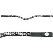 Kavalkade Stirnriemen Gebogen mit Steinen Grau Kavalkade Stirnriemen Gebogen mit Steinen Grau