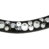 Kavalkade Stirnriemen Gebogen mit Steinen Grau Kavalkade Stirnriemen Gebogen mit Steinen Grau