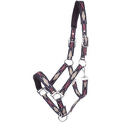 Kavalkade Halfter Classic Raute Blau/Creme/Bordeaux Kavalkade Halfter Classic Raute Blau/Creme/Bordeaux