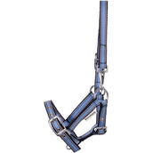 Kavalkade Halfter Foal/Yearling Hellblau/Marineblau/Weiß Kavalkade Halfter Foal/Yearling Hellblau/Marineblau/Weiß