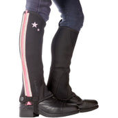 Kavalkade Chaps Lotta Kids Schwarz/Rosa Kavalkade Chaps Lotta Kids Schwarz/Rosa