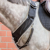 Kavalkade Brustgeschirr Horselight Schwarz/Grau Kavalkade Brustgeschirr Horselight Schwarz/Grau