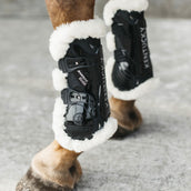 Kentucky Gamaschen Bamboo Elastic Vegan Sheepskin Schwarz Kentucky Gamaschen Bamboo Elastic Vegan Sheepskin Schwarz