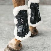 Kentucky Gamaschen Bamboo Elastic Vegan Sheepskin Schwarz Kentucky Gamaschen Bamboo Elastic Vegan Sheepskin Schwarz