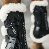 Kentucky Gamaschen Bamboo Elastic Vegan Sheepskin Schwarz Kentucky Gamaschen Bamboo Elastic Vegan Sheepskin Schwarz