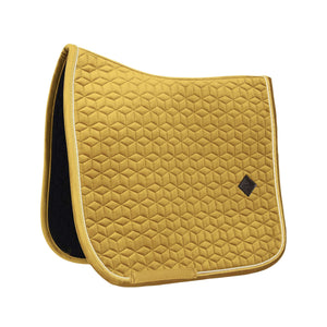 Kentucky Schabracke Velvet Dressur Senffarben Kentucky Schabracke Velvet Dressur Senffarben