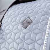 Kentucky Schabracke Basic Velvet Dressur Grau Kentucky Schabracke Basic Velvet Dressur Grau