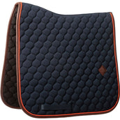 Kentucky Horsewear Schabracke Onion Quilt Leather Neon Dressur Navy Kentucky Horsewear Schabracke Onion Quilt Leather Neon Dressur Navy