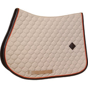 Kentucky Horsewear Schabracke Onion Quilt Leather Neon Springen Beige Kentucky Horsewear Schabracke Onion Quilt Leather Neon Springen Beige