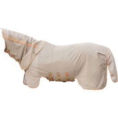 Kentucky Horsewear Fliegendecke Comfort Mesh Beige/Orange Kentucky Horsewear Fliegendecke Comfort Mesh Beige/Orange