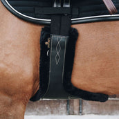Kentucky Sattelgurtschoner Sheepskin Stud Schwarz Kentucky Sattelgurtschoner Sheepskin Stud Schwarz