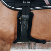 Kentucky Sattelgurtschoner Sheepskin Stud Schwarz Kentucky Sattelgurtschoner Sheepskin Stud Schwarz