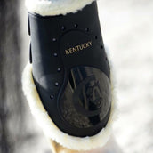 Kentucky Horsewear Streichkappen Sheepskin Elastic Schwarz