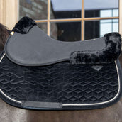 Kentucky Sattelunterleger Halfpad Anatomic Absorb Sheepskin Schwarz Kentucky Sattelunterleger Halfpad Anatomic Absorb Sheepskin Schwarz