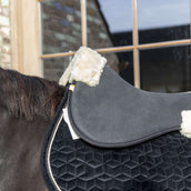 Kentucky Sattelunterleger Halfpad Anatomic Absorb Sheepskin Schwarz/Natur Kentucky Sattelunterleger Halfpad Anatomic Absorb Sheepskin Schwarz/Natur