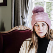 Kentucky Mütze Pompom Altrosa Kentucky Mütze Pompom Altrosa