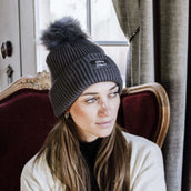 Kentucky Mütze Pompom Grau Kentucky Mütze Pompom Grau