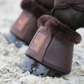 Kentucky Horsewear Hufglocken Sheepskin Leather Braun/Braun Kentucky Horsewear Hufglocken Sheepskin Leather Braun/Braun