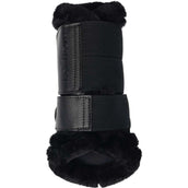 LeMieux Brushing Boots Fleece Edge Mesh Schwarz LeMieux Brushing Boots Fleece Edge Mesh Schwarz