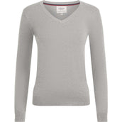 LeMieux Pullover Elite V-Neck Damen Grau LeMieux Pullover Elite V-Neck Damen Grau