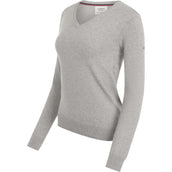 LeMieux Pullover Elite V-Neck Damen Grau LeMieux Pullover Elite V-Neck Damen Grau