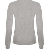 LeMieux Pullover Elite V-Neck Damen Grau LeMieux Pullover Elite V-Neck Damen Grau