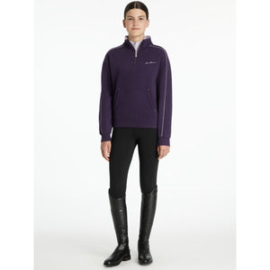 LeMieux Sweater Young Rider Kate Juniper/Lilac LeMieux Sweater Young Rider Kate Juniper/Lilac