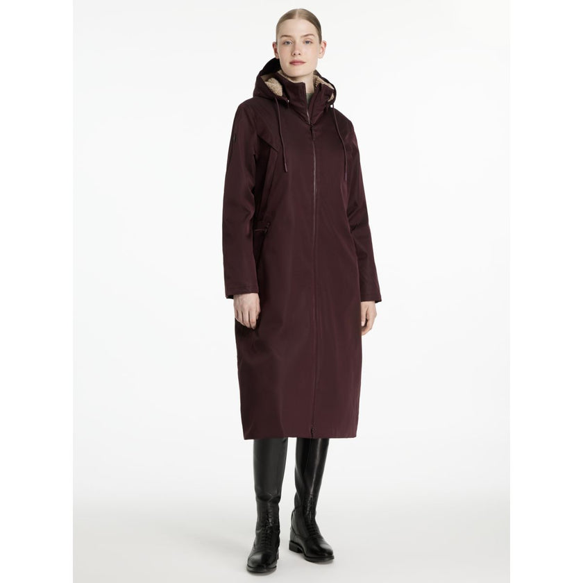 LeMieux Jacke All Elements Lang Damaszenerpflaume LeMieux Jacke All Elements Lang Damaszenerpflaume