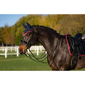 LeMieux Fliegenhaube Loire Navy/Cranberry LeMieux Fliegenhaube Loire Navy/Cranberry