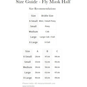 LeMieux Fliegenmaske Amour Shield Pro mit Ohren Navy LeMieux Fliegenmaske Amour Shield Pro mit Ohren Navy