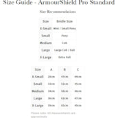 LeMieux Fliegenmaske Amour Shield Pro Ohne Ohren Navy LeMieux Fliegenmaske Amour Shield Pro Ohne Ohren Navy