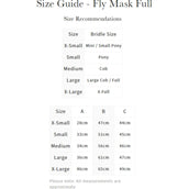 LeMieux Fliegenmaske Amour Shield Pro Ohren & Nase Navy LeMieux Fliegenmaske Amour Shield Pro Ohren & Nase Navy